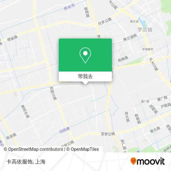 卡高依服饰地图