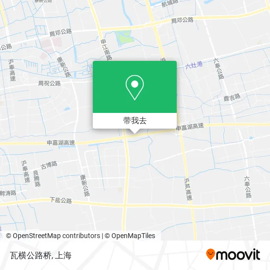 瓦横公路桥地图