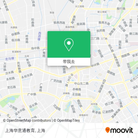 上海华意通教育地图