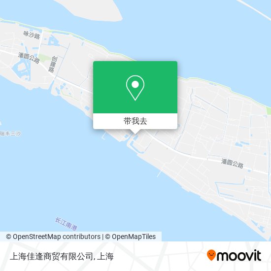 上海佳逢商贸有限公司地图