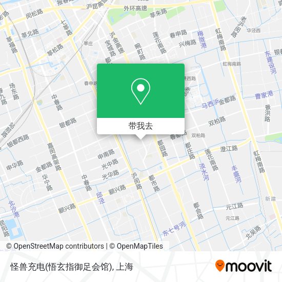 怪兽充电(悟玄指御足会馆)地图