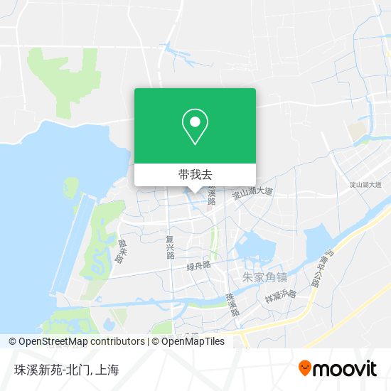 珠溪新苑-北门地图