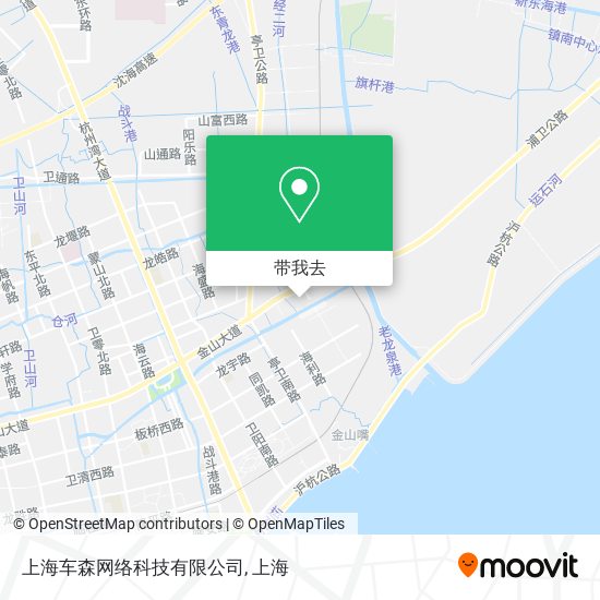 上海车森网络科技有限公司地图