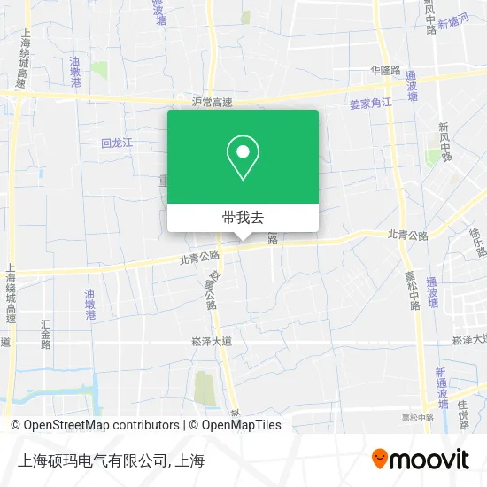 上海硕玛电气有限公司地图