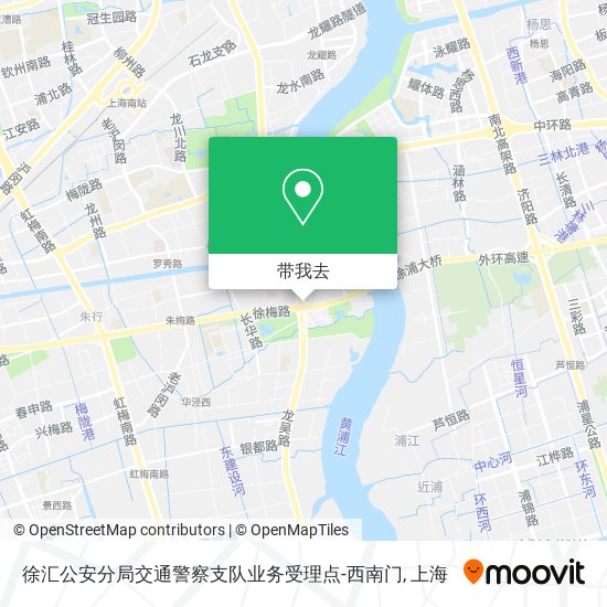 徐汇公安分局交通警察支队业务受理点-西南门地图