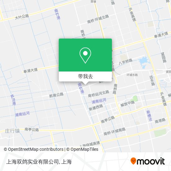 上海双鸽实业有限公司地图