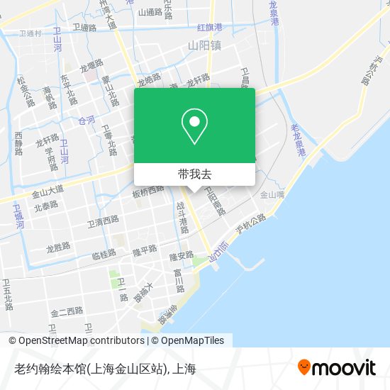 老约翰绘本馆(上海金山区站)地图