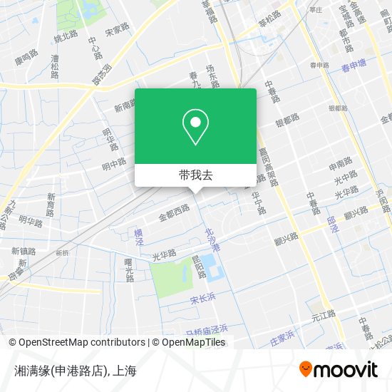 湘满缘(申港路店)地图