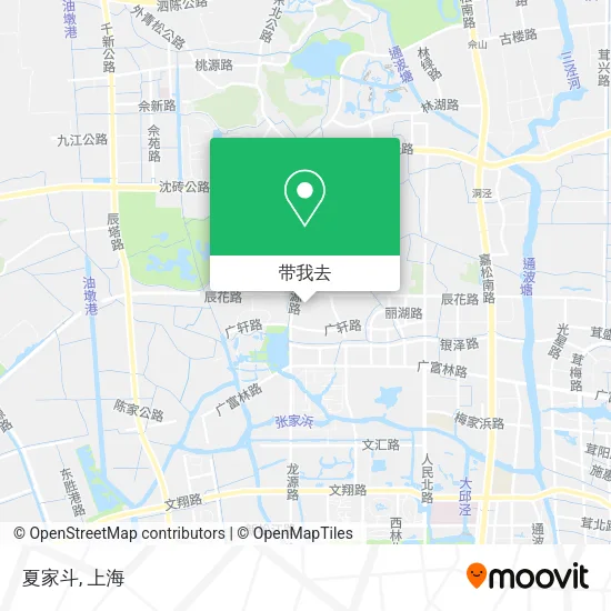 夏家斗地图