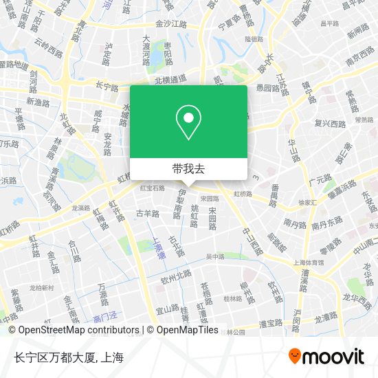 长宁区万都大厦地图