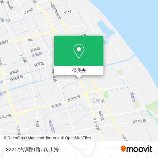 S221/汽训路(路口)地图