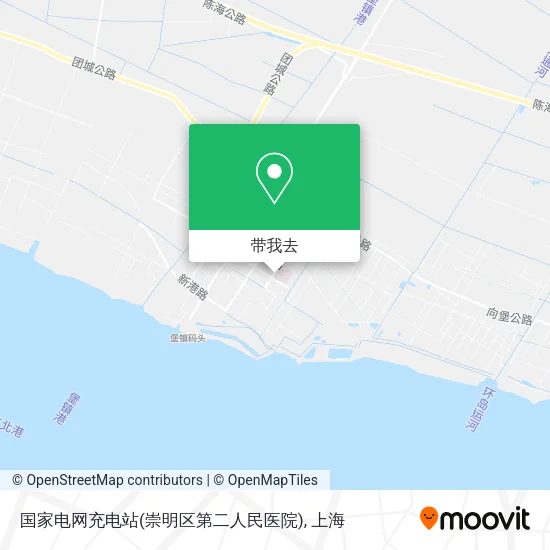 国家电网充电站(崇明区第二人民医院)地图