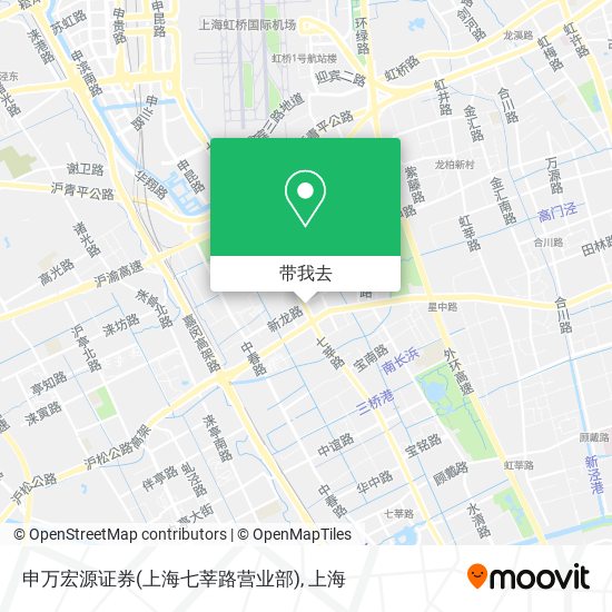 申万宏源证券(上海七莘路营业部)地图