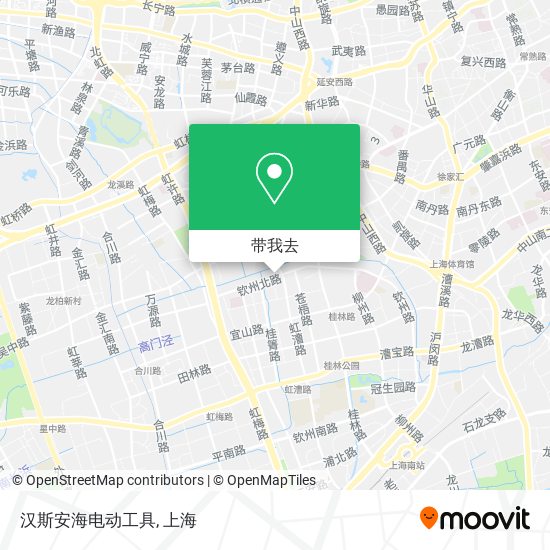 汉斯安海电动工具地图