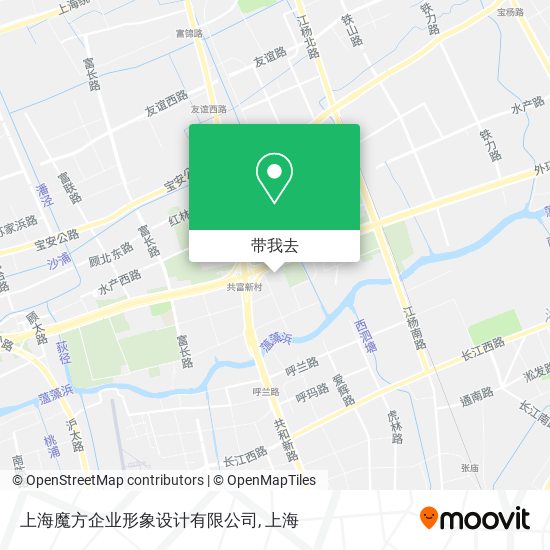 上海魔方企业形象设计有限公司地图