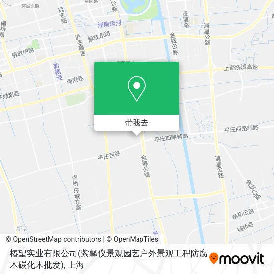 椿望实业有限公司(紫馨仪景观园艺户外景观工程防腐木碳化木批发)地图