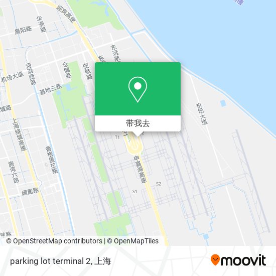 parking lot terminal 2地图