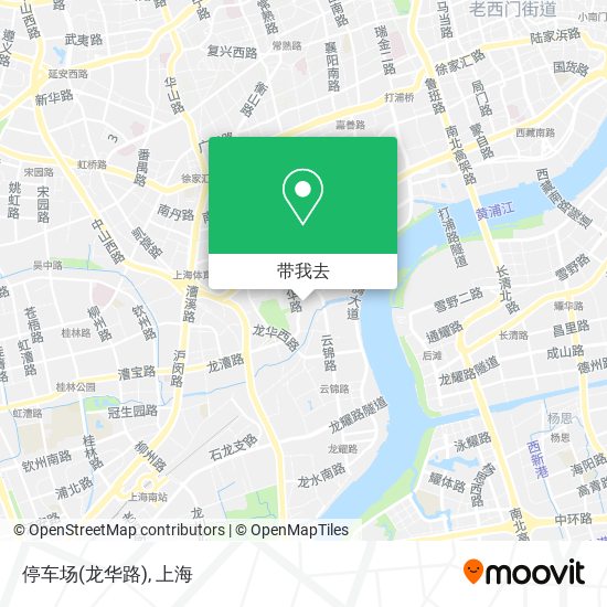 停车场(龙华路)地图