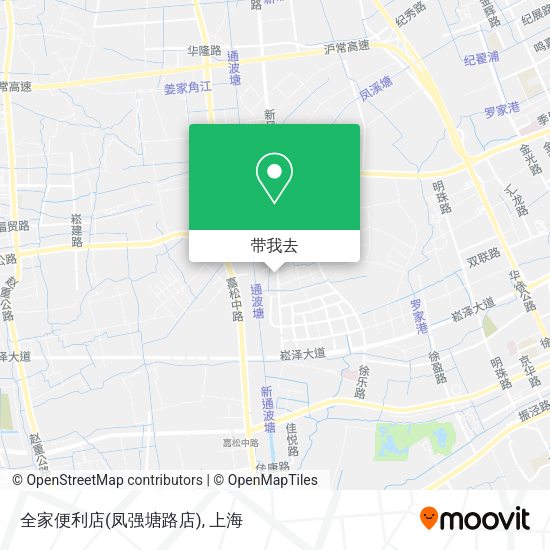 全家便利店(凤强塘路店)地图