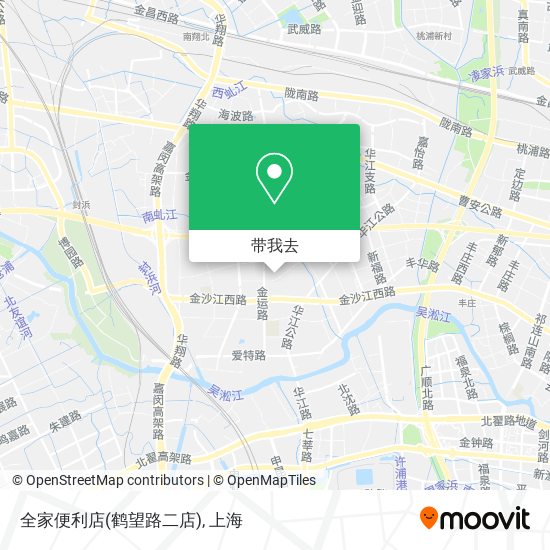 全家便利店(鹤望路二店)地图