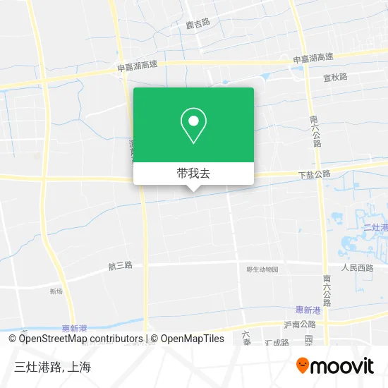 三灶港路地图