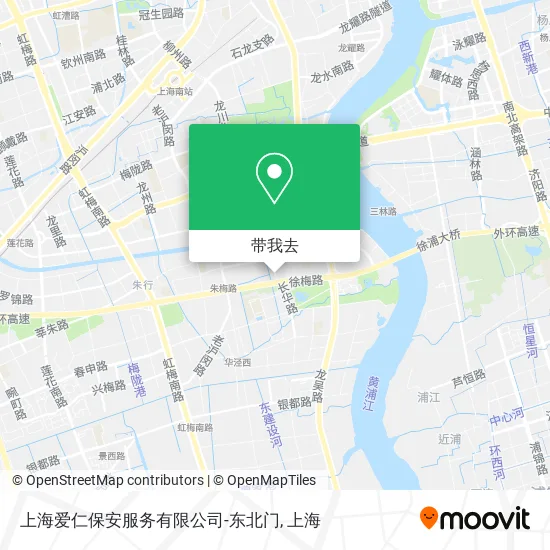 上海爱仁保安服务有限公司-东北门地图