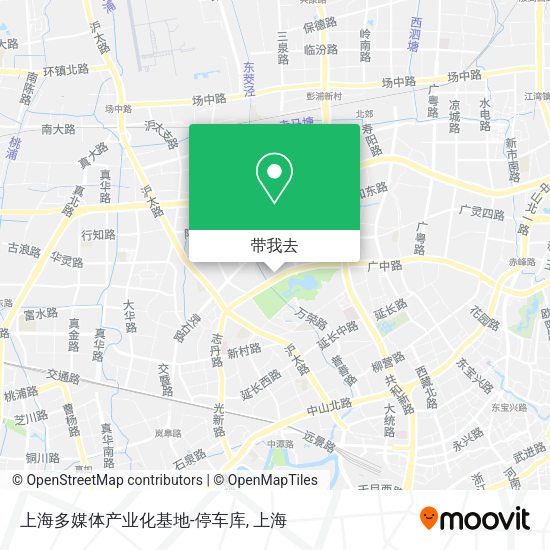 上海多媒体产业化基地-停车库地图