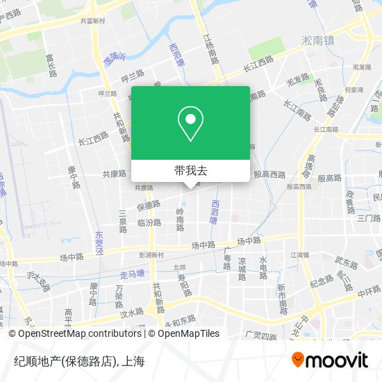 纪顺地产(保德路店)地图