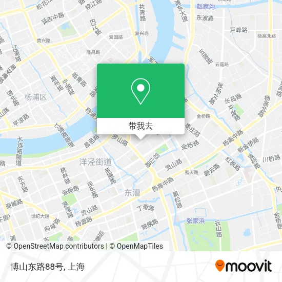 博山东路88号地图