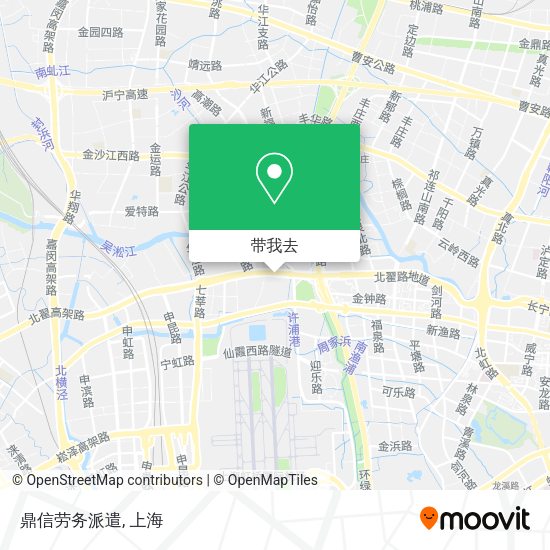 鼎信劳务派遣地图