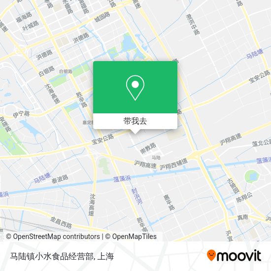 马陆镇小水食品经营部地图