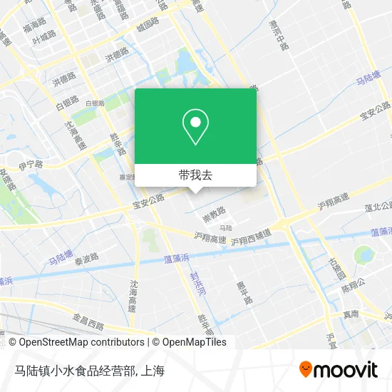 马陆镇小水食品经营部地图