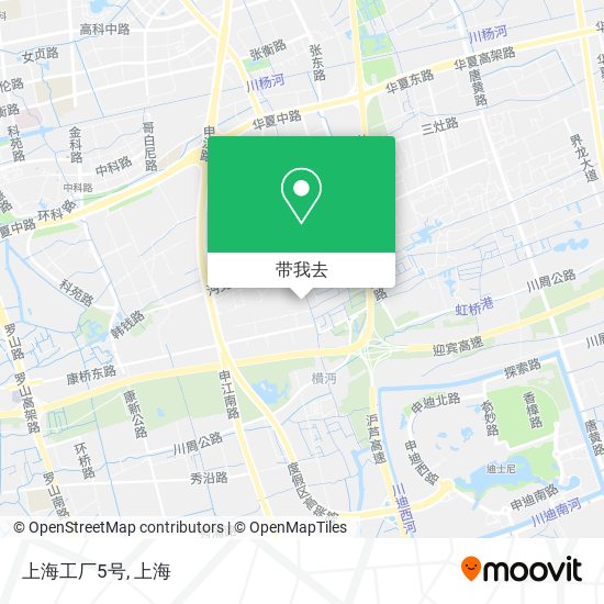 上海工厂5号地图