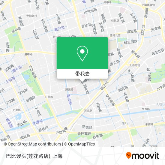 巴比馒头(莲花路店)地图