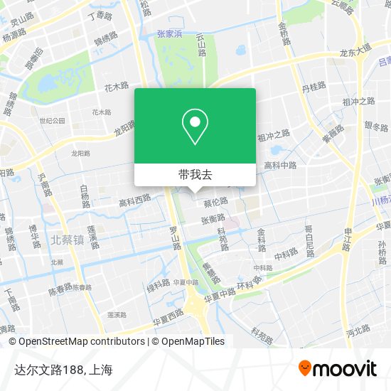 达尔文路188地图