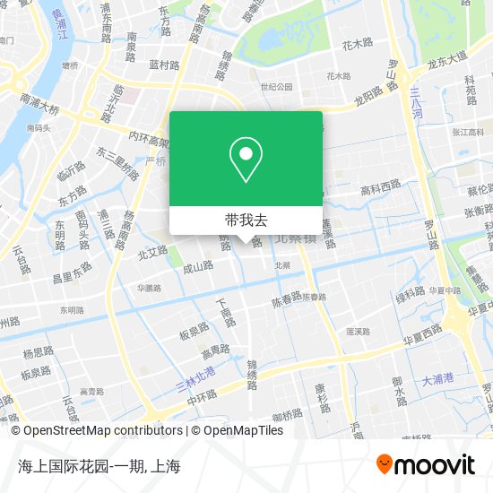 海上国际花园-一期地图