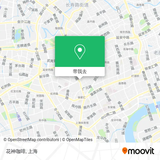 花神咖啡地图