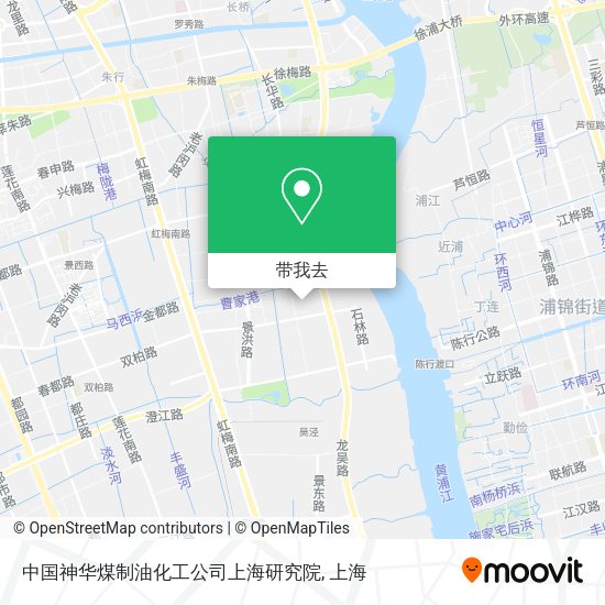 中国神华煤制油化工公司上海研究院地图
