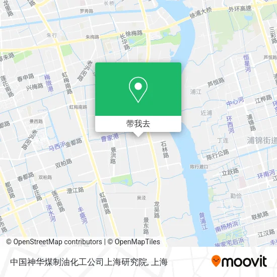 中国神华煤制油化工公司上海研究院地图