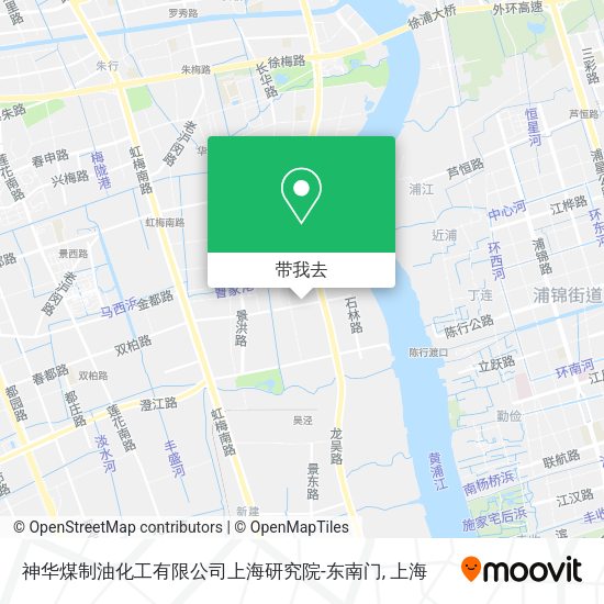 神华煤制油化工有限公司上海研究院-东南门地图