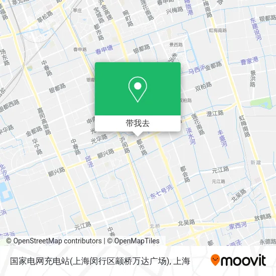 国家电网充电站(上海闵行区颛桥万达广场)地图