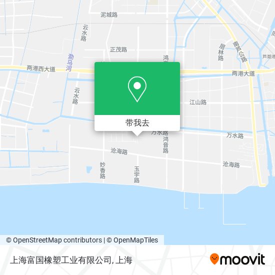 上海富国橡塑工业有限公司地图