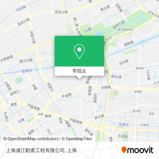 上海浦江勘查工程有限公司地图