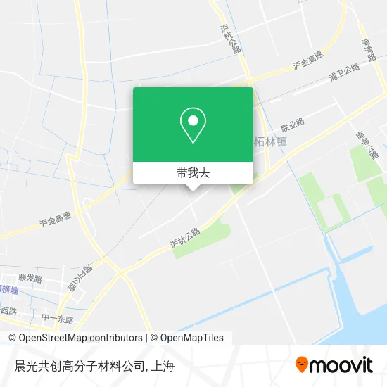 晨光共创高分子材料公司地图