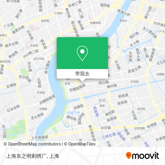 上海东之明刺绣厂地图