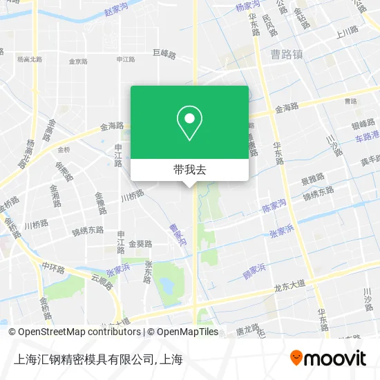 上海汇钢精密模具有限公司地图
