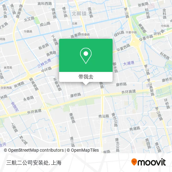 三航二公司安装处地图