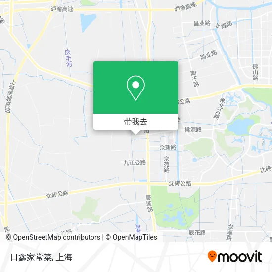 日鑫家常菜地图
