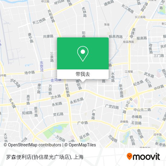 罗森便利店(协信星光广场店)地图