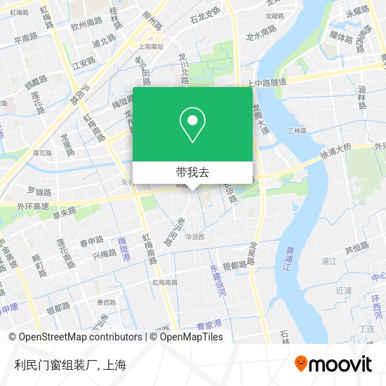 利民门窗组装厂地图